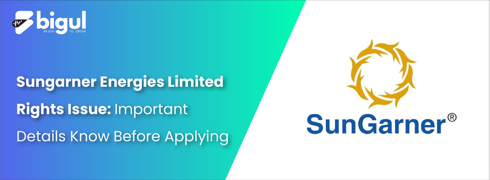 Sungarner Energies Limited Rights Issue: Important Details Know Before Applying